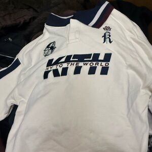 Kith Kids Polo with Navy Accents Sweatsuit